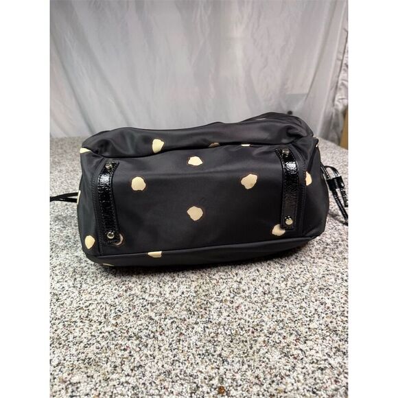 Kate Spade Women's Black Tote Handbag with Tan Spots - Picture 7 of 11